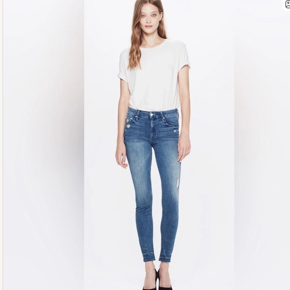 MOTHER The Looker Ankle Graffiti Girl Jeans 27